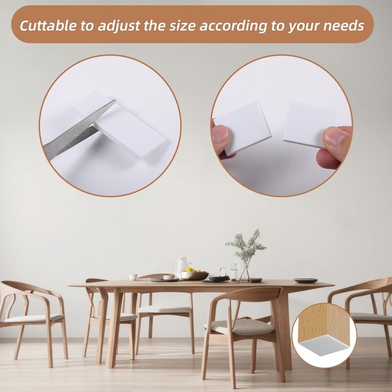 EVA Foam Headboard Pads, 20Pcs EVA Foam Anti Shake Furniture