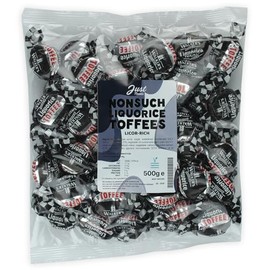 Just Treats Nonsuch Liquorice Toffees (500g Share Bag)