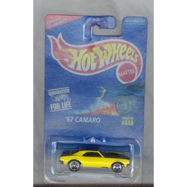 Hot Wheels 1995-448 '67 CAMARO 1967 1:64 Scale