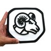 1pc New Custom Rear Tailgate Ram Emblem 3D Badge Compatible