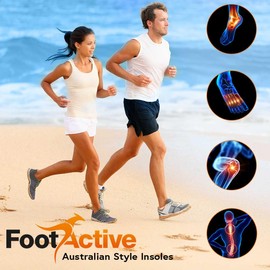FootActive ULTRALITE - For the active foot - ultralight running comfort - perfect cushioning and support for all leisure activities (44-45.5) L