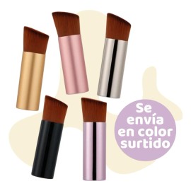 Brochas Para Maquillaje Rubor Polvo + Mini Brocha Diagonal F