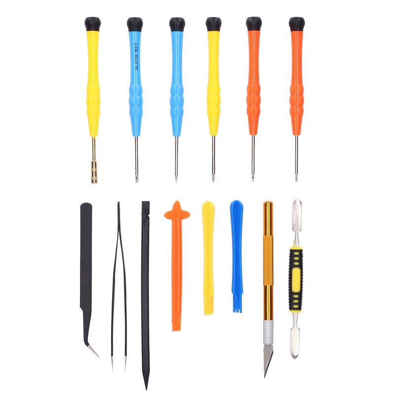 Phone Repair Tools Kit ABS Alloy Steel 14 in 1