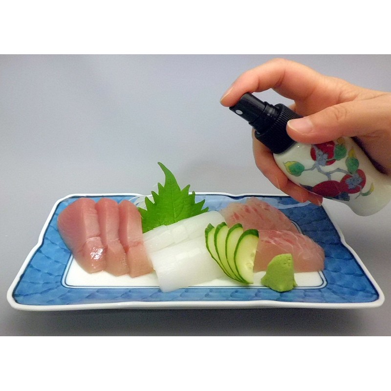 東洋セラミックス 波佐見焼 (有田焼) 醤油スプレーボトル 椿