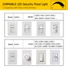 EMANER Exterior Dimmable Security Lights, Switch-Controlled Flood Light, Hardwired 24-Watt