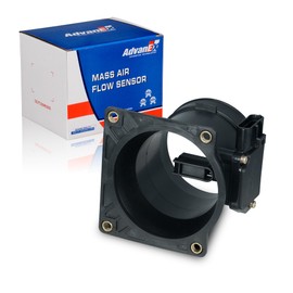 AdvanEX Mass Air Flow Sensor 3W7Z12B579BA MAF Compatible with Ford Crown Victoria/Grand Marquis/Explorer, E150/E250/E350/E450 Super Duty, F150/F250/F350/F450/F550 Replaces YC2F-12B579-BA