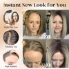 Hair Toppers For Thinning Hair Women Ombre Brown Blonde 14inch