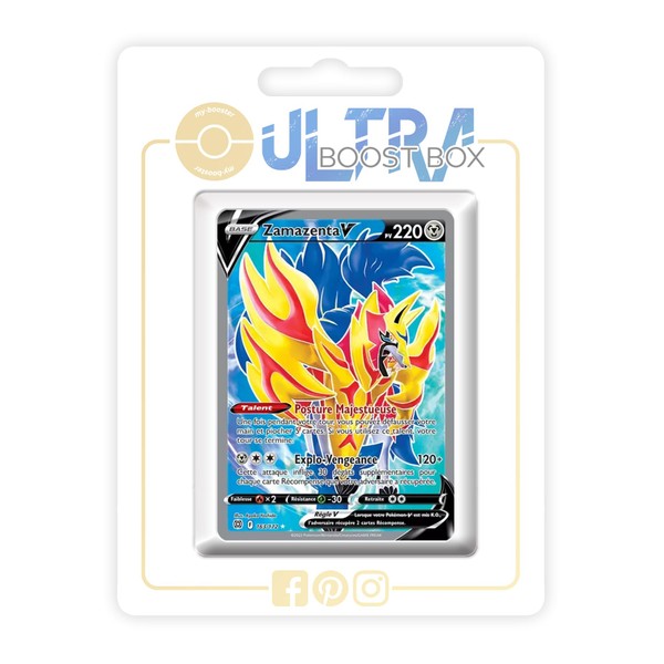 my-booster Pokémon Company SWSH09-FR24-UB-163, Multi-Colour