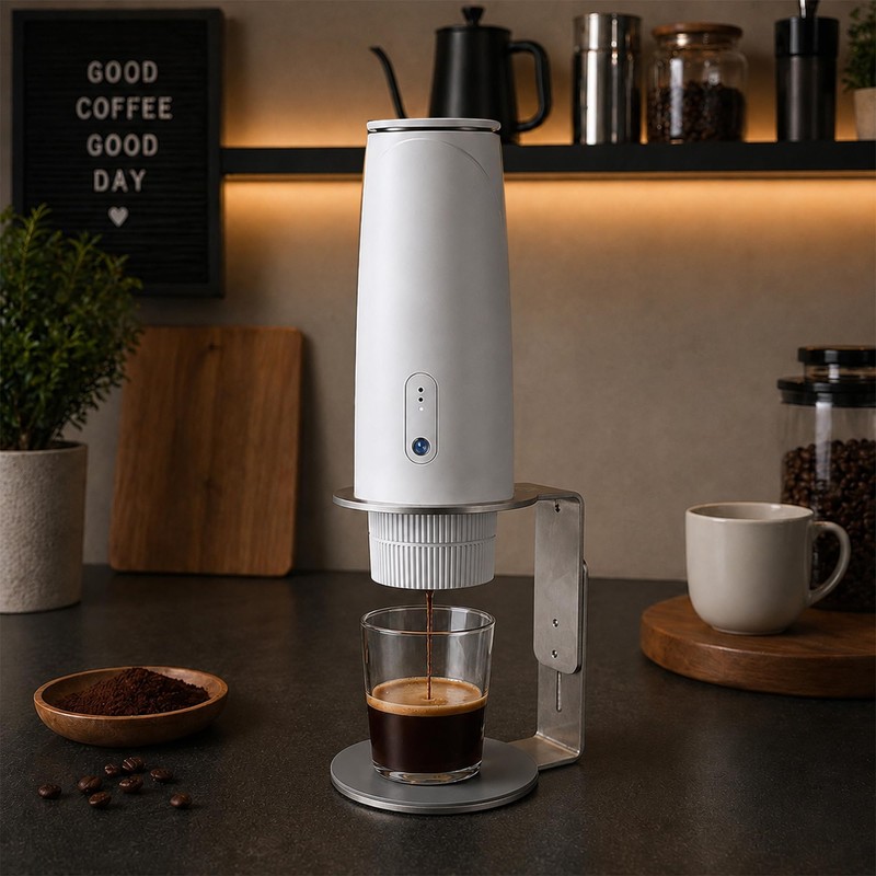 ShanSon Adjustable Coffee Maker Stand,Height Adjustable Espresso Machine & Pour
