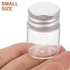 Small Mason Jars 12pcs Mini Glass Bottle Clear Sealed Jars