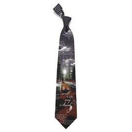 Eagles Wings Men's Finely Crafted Inspirational Necktie - It Is Well With My Soul