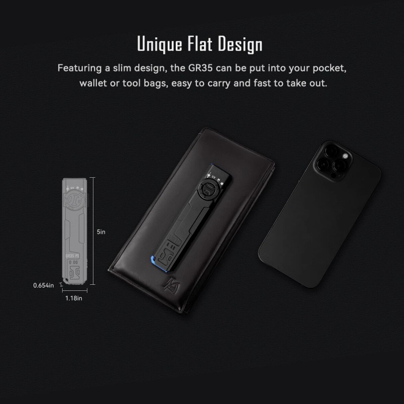 IMALENT GR35 Ultra 2800LM EDC Pocket Flashlight with LED Light