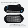 BANSHAN Womens Non Slip Grip Yoga Socks black,ladies Anti-slip Pilates