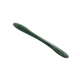 VINGTAINE H7560 Barrette, Long, Thin, Marble Pattern, Tortoise Shell, Hair Clip, Marble Hair Accessory, green