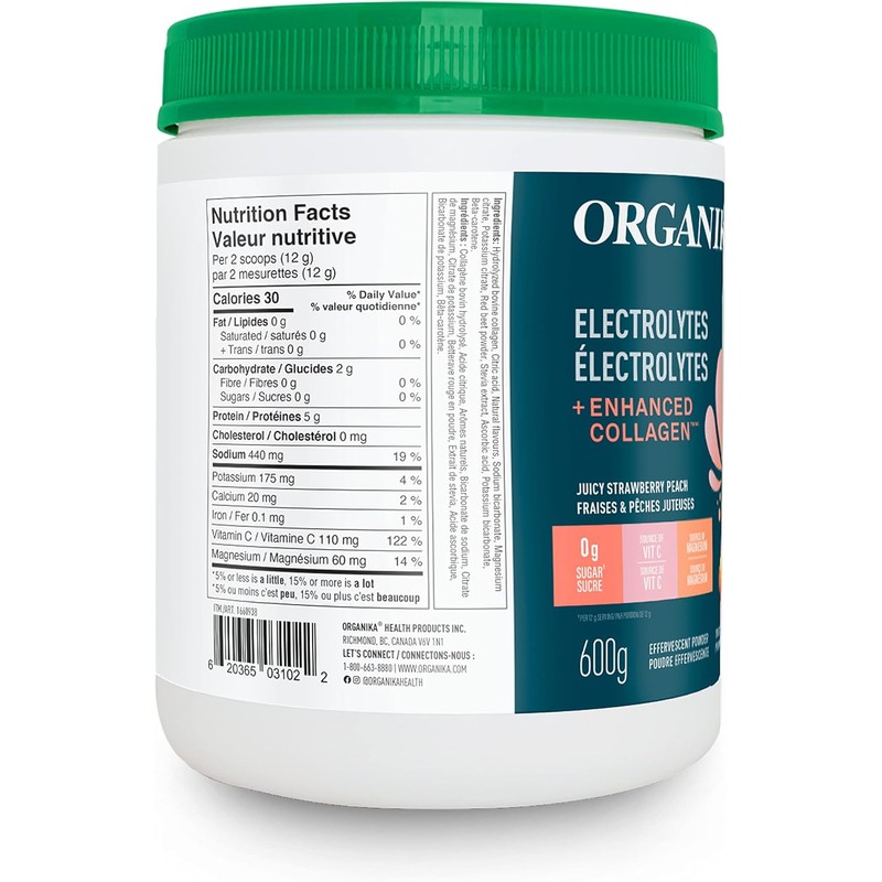 Organika Electrolytes + Collagen