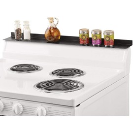 30" Magnetic Range Top Shelf - Black