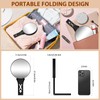 Magnifying Mirror 40X/5X Double Sided Hand Mirror, Precision Makeup at