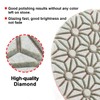 YDROWN 4 Inch Diamond 3 Step Polishing Pads Stone Abrasive