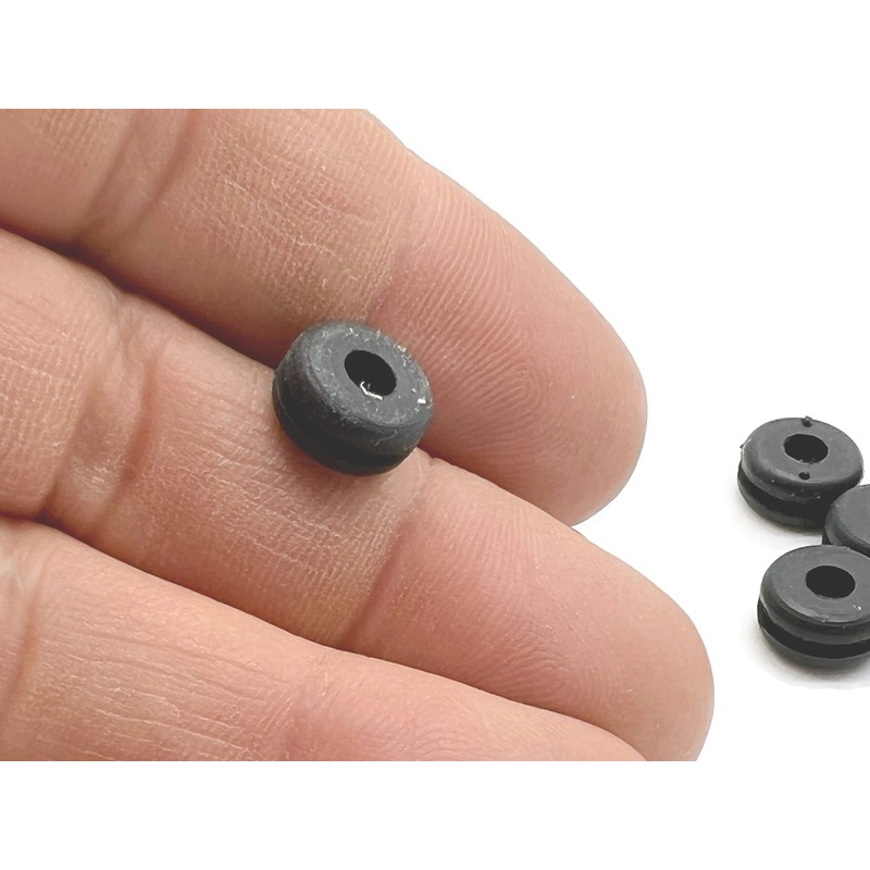 eXODA 10 x 4 mm Cable Grommet Open Cable Grommet