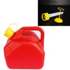 Gas Can 5L 1.3 Gallon ABS Leakage Free Red Portable