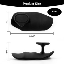 Niwieoi 1 Pair Gym Grips,Gym Hand Grips,Hand Grips For Weight lifting,Rubber Workout Gloves for Men and Women for Training and Exercise, Weight Lifting, Dumbbell, Deadlift, Bar Pad Pull Up Grippers