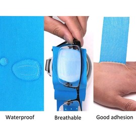 ZESLIV 2 Rolls Kinesiology Tape Skin Colour 5 cm x 5 m Professional Physio Tape Kinesiology Tape Elastic Bandages Muscle Tapes Sports Tape Kinesio Tape Waterproof