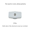 Hahiyo 3A 125V Inline Rotary Cord Switch Adjustable Rotary Double