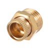 sourcing map 1/4BSP Male Thread Dia Air Compressor Part Brass
