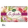 Dalan Le Jardin Orchid Lily Soap, 200g, 6 pieces / 달란 르 쟈르뎅 오키드 릴리 솝, 200g, 6개