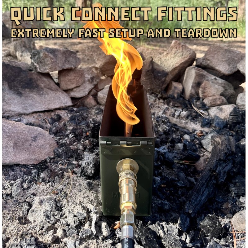 DS Customs Fire Can - Overland & Camping Portable Propane