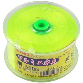 JBSO G-12031 Marumier Water Thread, Thin, Yellow, 546.0 yd (500 m)
