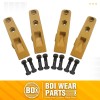 BDI Wear Parts 6684447 Skid Steer Mini Ex Bucket Uniteeth
