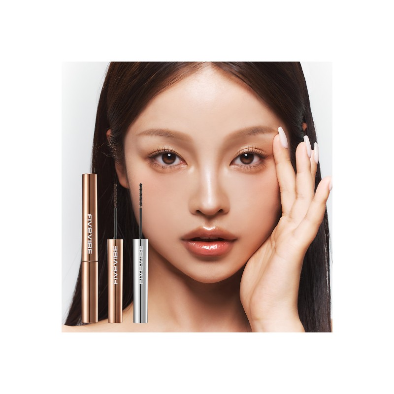 FIVE VIBE Extra Slim Curl Up Mascara 2.5g - Brown