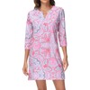 Lightbare Women’s 3/4 Sleeve Dress with Pockets UPF 50+ Casual