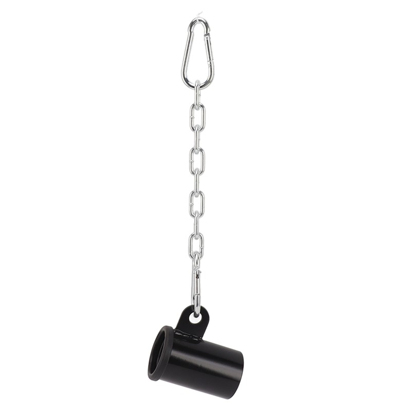 T Bar Row Platform with Chain Carabineer Clips Core Muscles