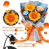 Jtoder Forever Flowers for Delivery, Preserved Sunflower Bouquets, Long Lasting