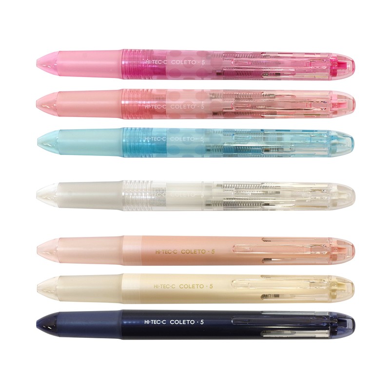 Pilot Fine Writing Instrument Ballpoint Stick Pen (LHKCG25C-PKP), Pink Pearl