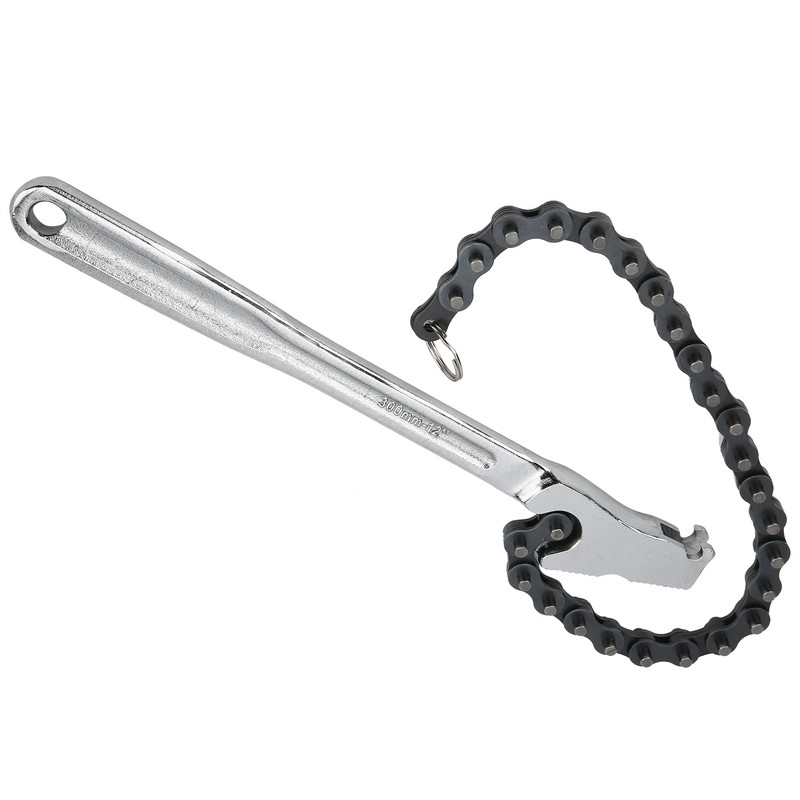 Chain Wrench High Hardness Surface Polished ChromePlated Chrome Vanadium Steel
