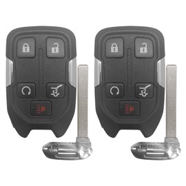 Extra-Partss Smart Remote Car Key Fob Replacement for GMC Terrain Acadia fits 2017 2018 2019 2020 Proximity 5 Button Remote HYQ1AA (2)