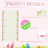 YaYaFunFun 2pcs Easter Table Cloth Party Plastic Easter Bunny Tablecloths,137