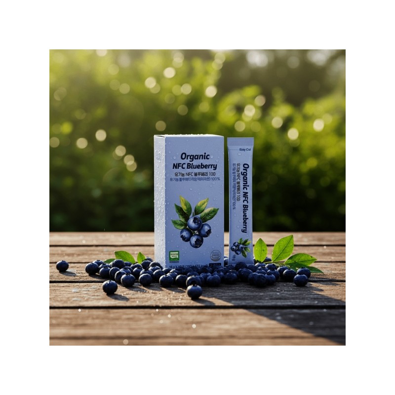 Benefit Fit Organic NFC Blueberry 100 10 packs / 이롭핏