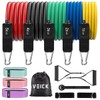 VEICK Resistance Bands, Exercise Bands, Workout Bands, Resistance Bands for Working Out with Handles for Men and Women, Exercising Bands for Strength Training Equipment at Home