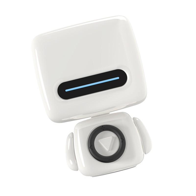 Portable Bluetooth Speaker Cute Robot Shape Built in Mic Multifunction