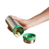 Casabella Garlic Shake 'n Press-Stainless/Green, 8x8x18 cm