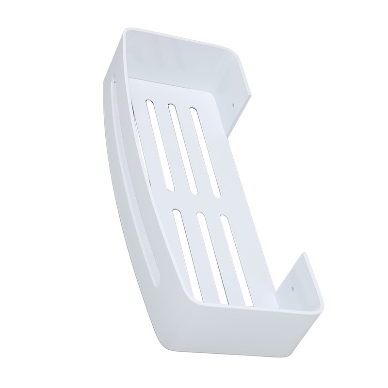 Wall Mount Bathroom Shelf Shower Bath Rack Single Layer Space