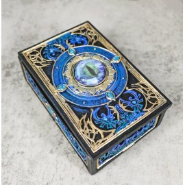 Ancient Mythology Wicca All Seeing Eye Of Providence Tarot Cards Trinket Box