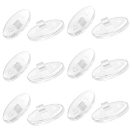 HILEEN - 6 pares de almohadillas para orejas de nariz de repuesto para Oakley WireTap | Whisker | Half Wire 2.0 | Crosshair 2.0 OO4044 | Crosshair 1.0 | Plaintiff Squared OO4063 | anteojos de sol de