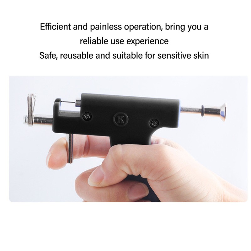 Ear Piercing Tool Professional Nose Lip Navel Piercing Machine with