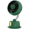 Magnetic Aromatherapy Desk Fan - 10Hrs Battery, 120° Auto Swing