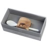 Räder PET Eierbecher Set rund Hahn (Akazie & Porzellan)